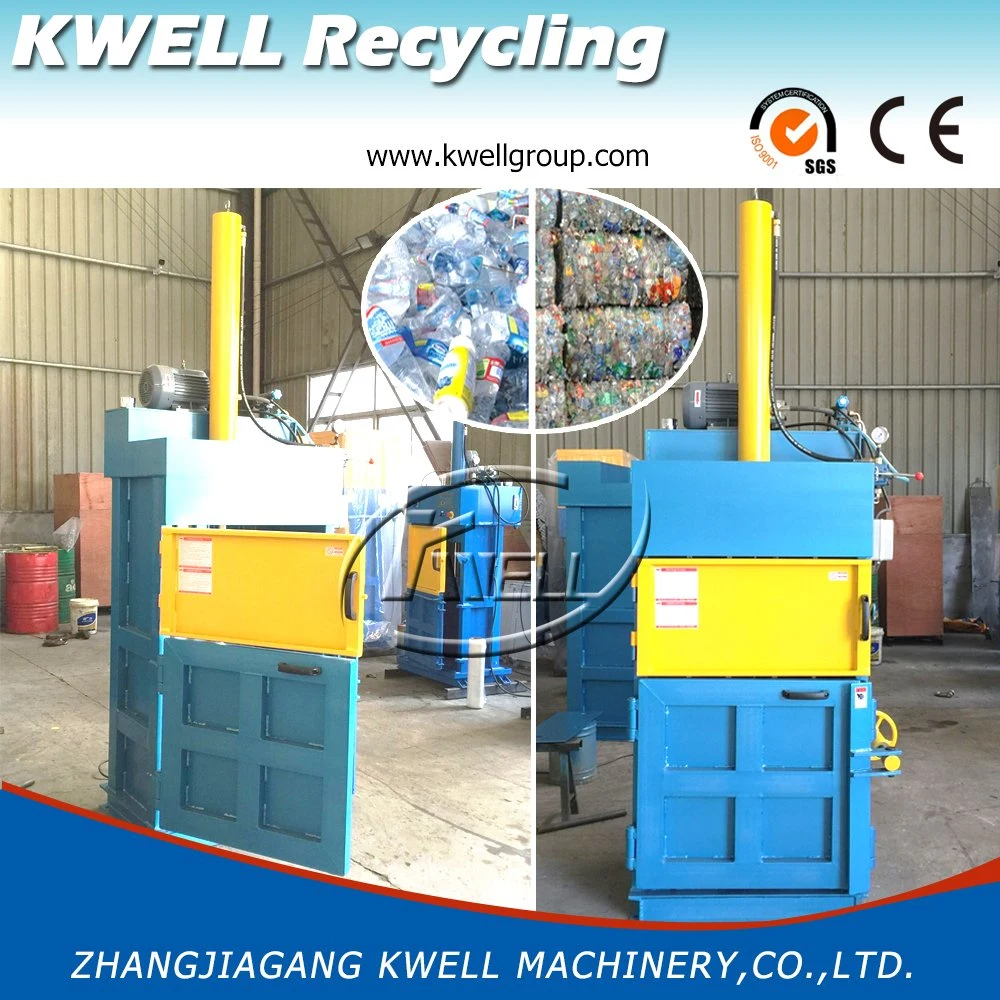 Pet Bottle Baling Machine, Hydraulic Cardboard, Paper Baler for Press and Bale Many Kinds of Recyclable Material