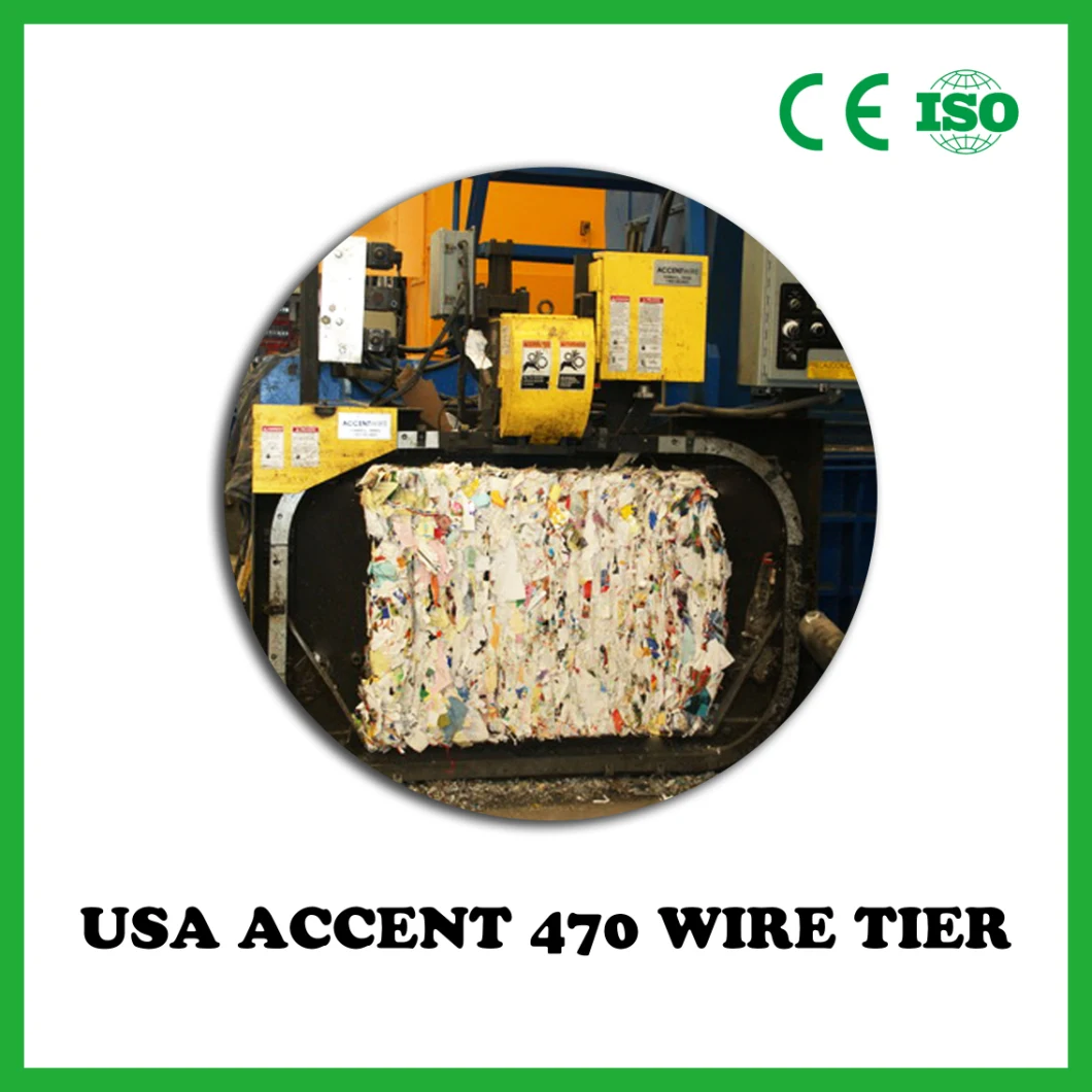 High Quality Two RAM Baler with USA Auto Wire System