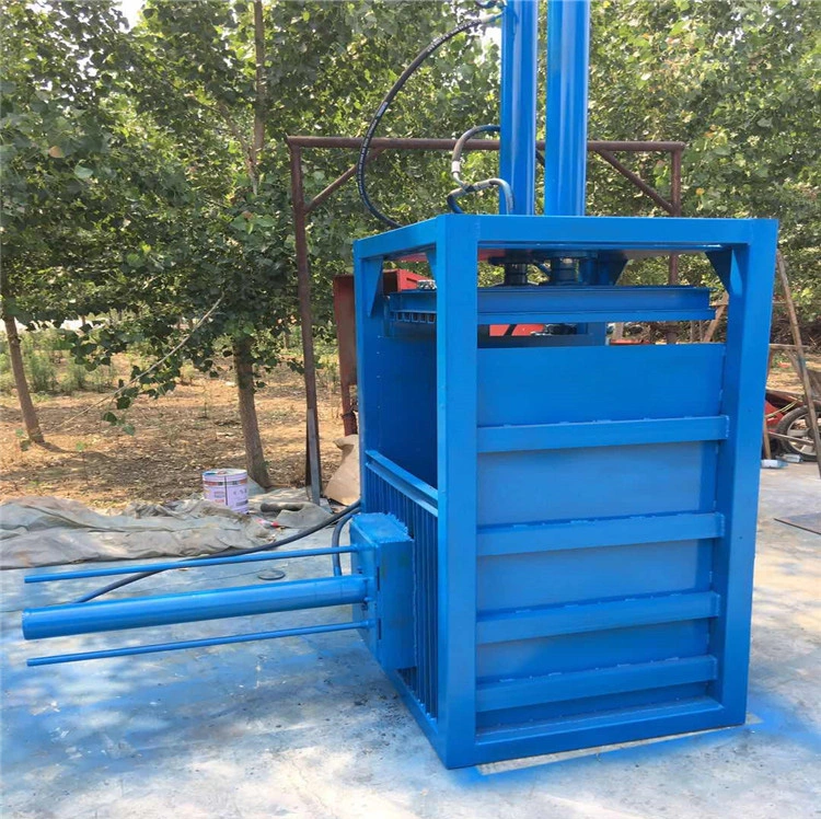 Factory Direct Double-Cylinder Straw Cotton Baler Full Automatic Vertical Hydraulic Baler for Garment Metal Waste Paper