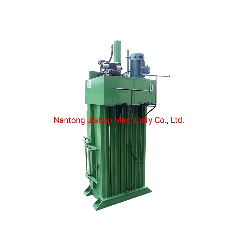 Jewel Brand Factory Supply Small Size Vertical Hydraulic Marine/Ship Garbage/Waste Paper/Waste Plastic Baler for Recycling