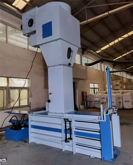 Horizontale hydraulische Ballenpressmaschine für Baumwollfasern