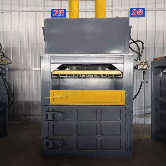 Vertikale hydraulische Ballenpresse für Haustierflaschen