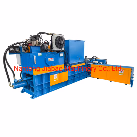 Vollautomatische horizontale hydraulische Abfallkarton-/Abfallkarton-/Kunststoff-/PET-Flaschenpresse zum Fabrikpreis