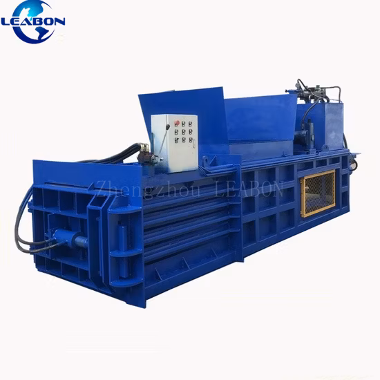 Halbautomatische horizontale hydraulische Faserschwammtuchflaschen-Schrottpresse-Ballenpresse