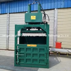 Altpapierzellstoff/Karton/Plastikflaschenschrott/Reifenmetall/alte Kleidung/Heugrasstroh/automatische hydraulische Verpackungsbindepresse